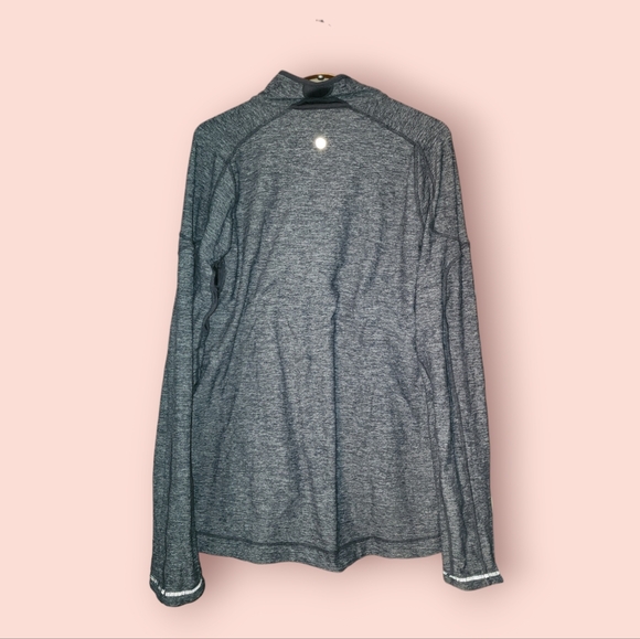 Lululemon Pace Pusher 1/2 Zip Pullover Long Sleeve Jacket Blue Training Running - Picture 2 of 3